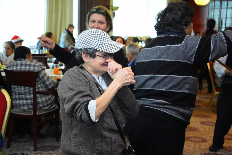 Hilton Beirut Metropolitan Palace's Christmas lunch for the elderly people